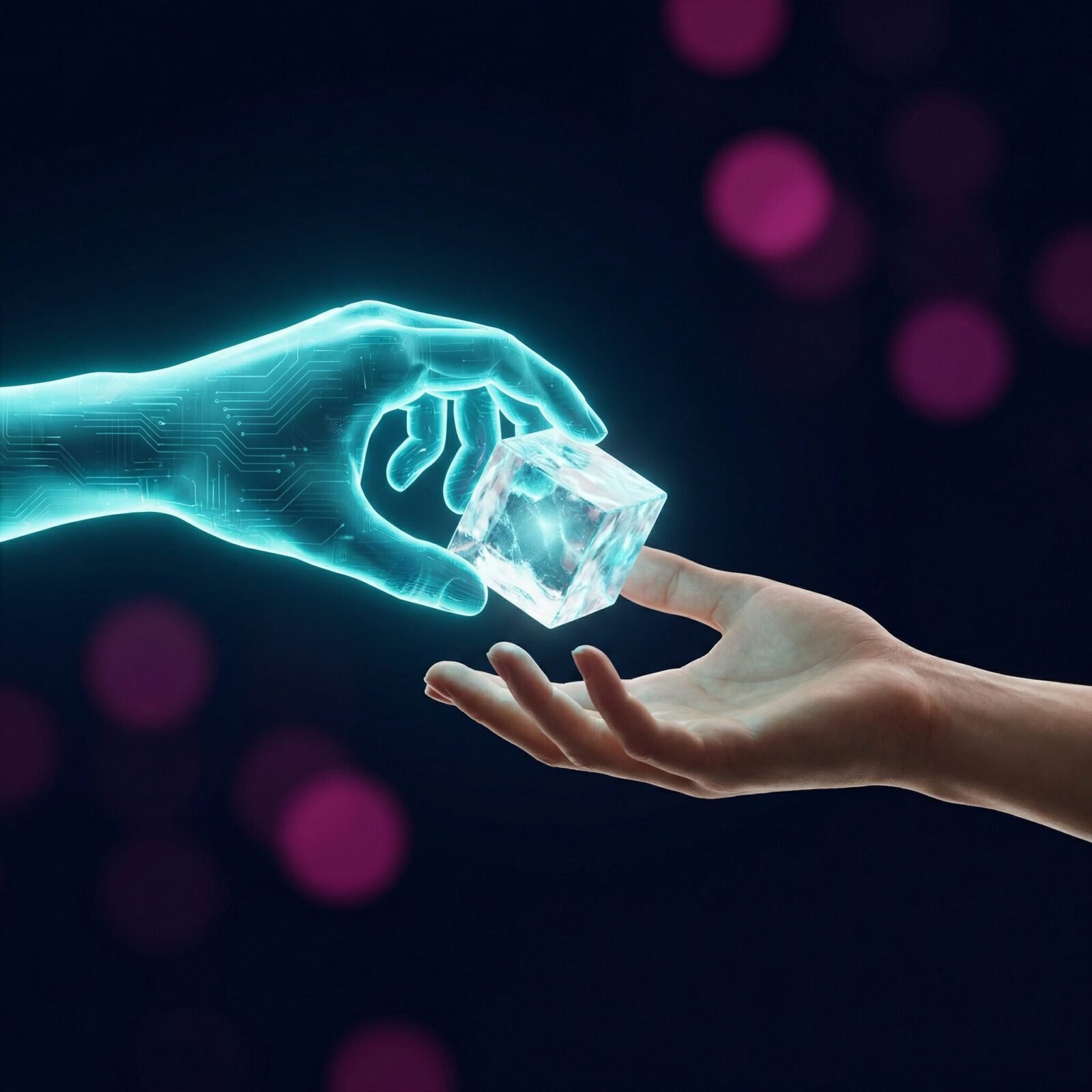 Concepto visual de Generosidad Estratégica y transferencia de tecnología